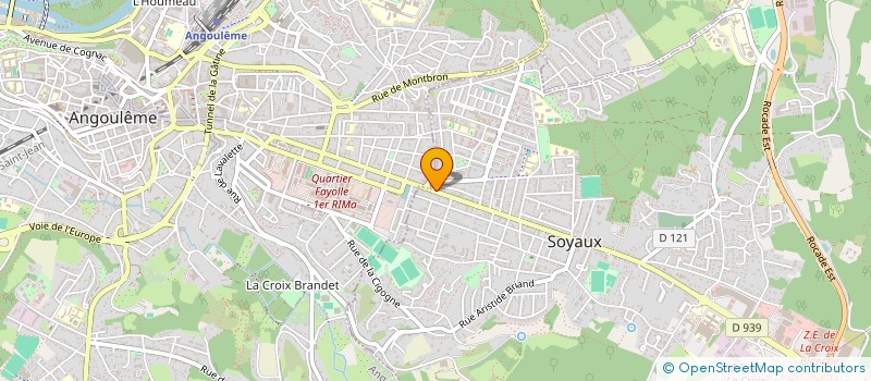 localisation de l'entreprise MONSIEUR ARNAUD MENDES  SOYAUX