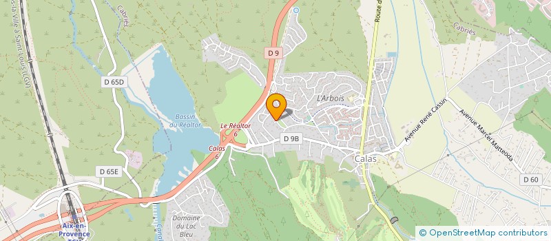 localisation de l'entreprise MONSIEUR ARNAUD MENIN  CABRIES