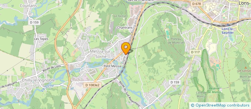 localisation de l'entreprise MONSIEUR ARNAUD MERCIER  LARNAUD