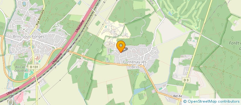 localisation de l'entreprise MONSIEUR ARNAUD MERCIER  FONTENAY-LES-BRIIS