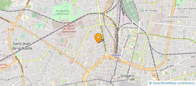 localisation de l'entreprise MONSIEUR ARNAUD METAIS à ORLEANS