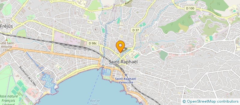 localisation de l'entreprise MONSIEUR ARNAUD MEUNIER à SAINT-RAPHAEL