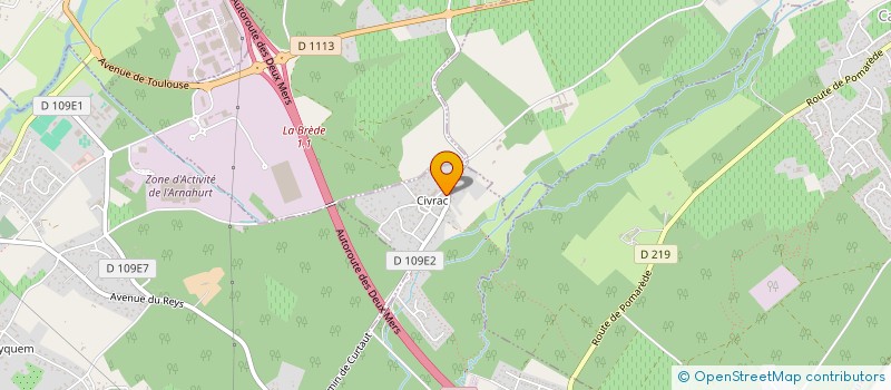 localisation de l'entreprise MONSIEUR ARNAUD MEUNIER  SAINT-SELVE