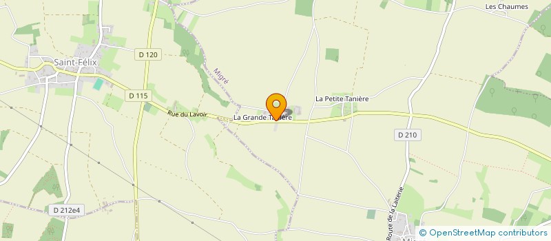 localisation de l'entreprise MONSIEUR ARNAUD MEUTER  MIGRE