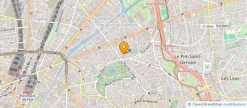 localisation de l'entreprise MONSIEUR ARNAUD MEYER  PARIS