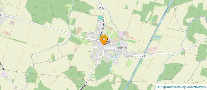 localisation de l'entreprise MONSIEUR ARNAUD MEZI  BINDERNHEIM