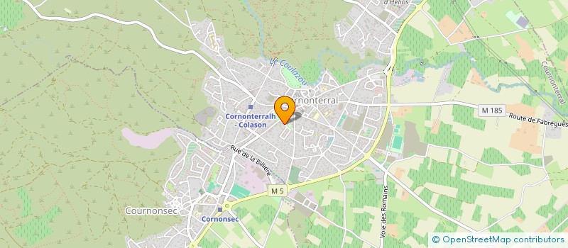 localisation de l'entreprise MONSIEUR ARNAUD MICHEL à COURNONTERRAL