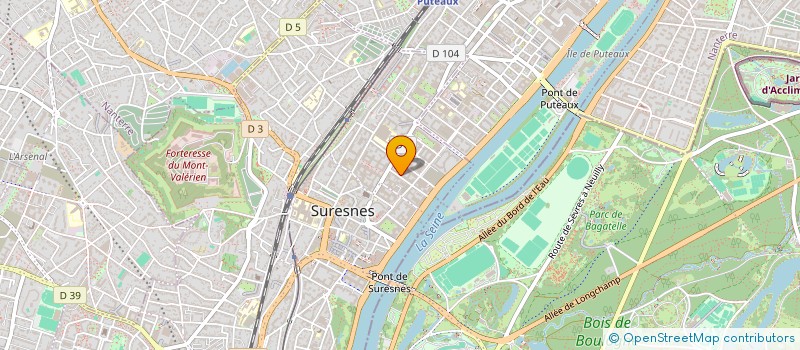 localisation de l'entreprise MONSIEUR ARNAUD MICHEL à SURESNES