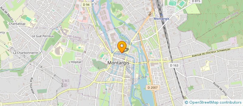 localisation de l'entreprise MONSIEUR ARNAUD MICHEL à MONTARGIS