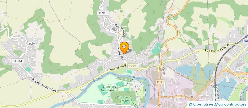 localisation de l'entreprise MONSIEUR ARNAUD MIEL  CUFFIES