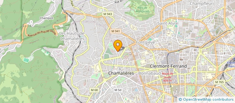 localisation de l'entreprise MONSIEUR ARNAUD MIGNARD  ROMAGNAT