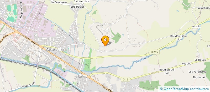 localisation de l'entreprise MONSIEUR ARNAUD MIGOLI  CASTELCULIER