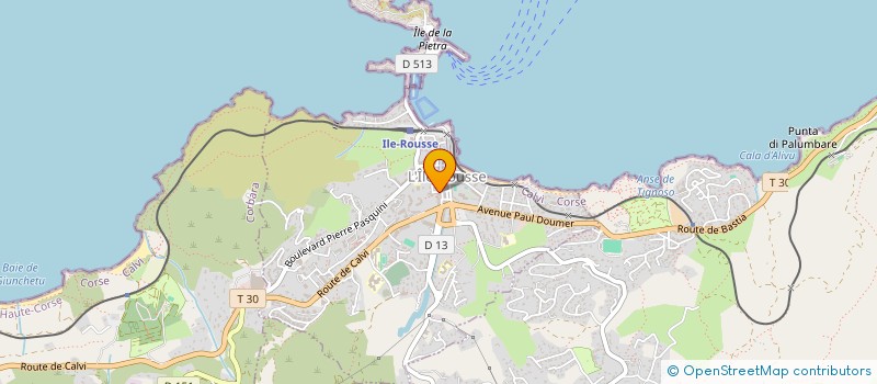 localisation de l'entreprise MONSIEUR ARNAUD MIKOLON à L'ILE ROUSSE