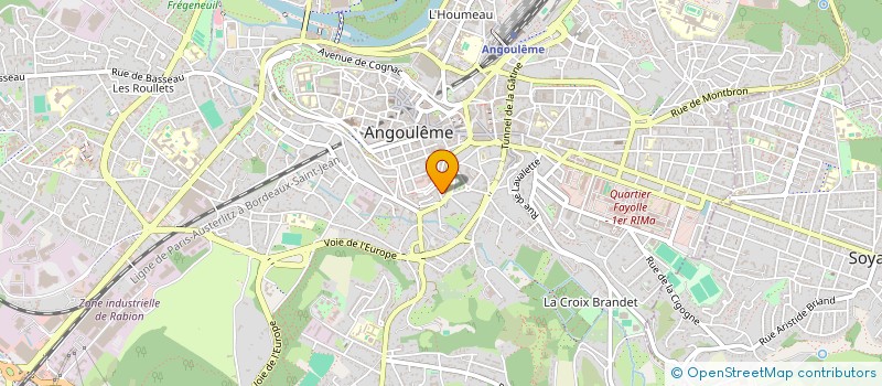 localisation de l'entreprise MONSIEUR ARNAUD MILLOT à ANGOULEME