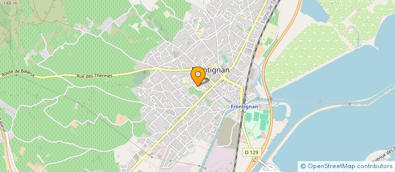 localisation de l'entreprise MONSIEUR ARNAUD MIMOUN à FRONTIGNAN