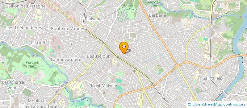 localisation de l'entreprise MONSIEUR ARNAUD MINGUET à NANTES