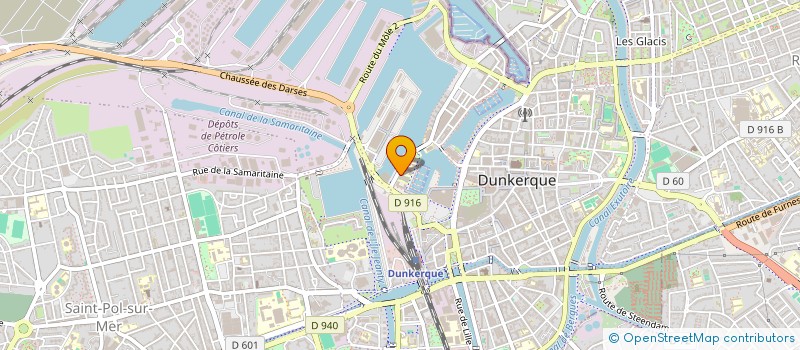 localisation de l'entreprise MONSIEUR ARNAUD MINNE à DUNKERQUE