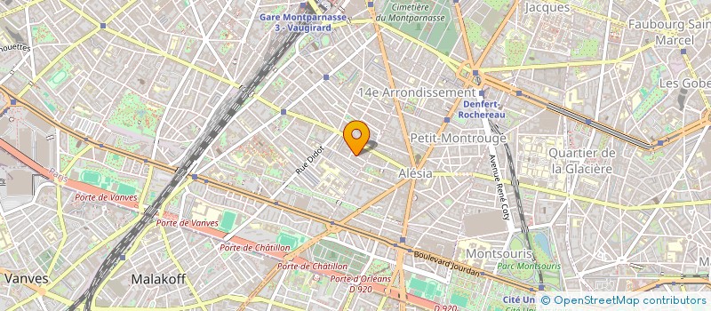 localisation de l'entreprise MONSIEUR ARNAUD MIRANDA  PARIS