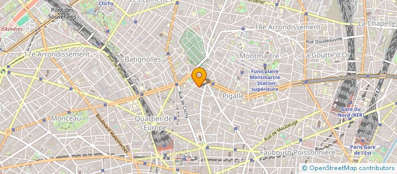 localisation de l'entreprise MONSIEUR ARNAUD MOLARD  PARIS