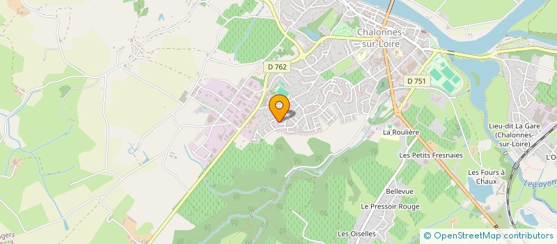 localisation de l'entreprise MONSIEUR ARNAUD MOLLIER à CHALONNES-SUR-LOIRE