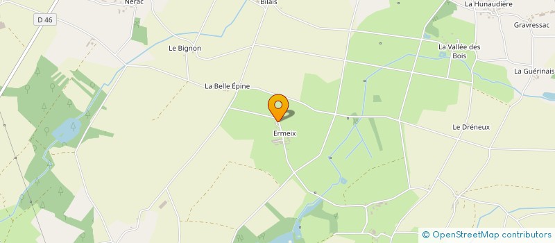 localisation de l'entreprise MONSIEUR ARNAUD MONFORT  AVESSAC