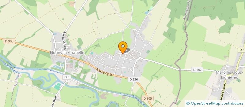 localisation de l'entreprise MONSIEUR ARNAUD MONIN  DYE