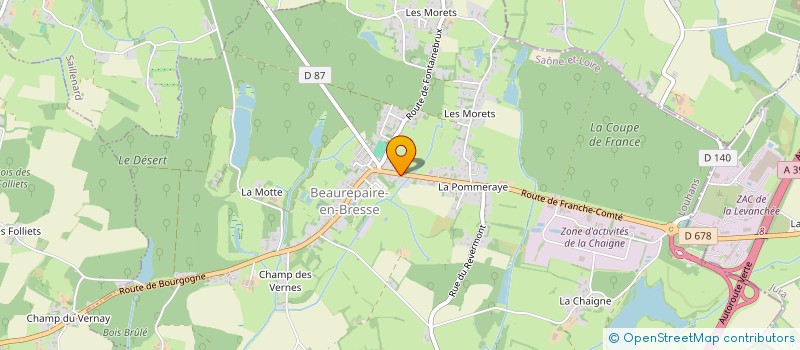 localisation de l'entreprise MONSIEUR ARNAUD MONNIER  CONDAMINE