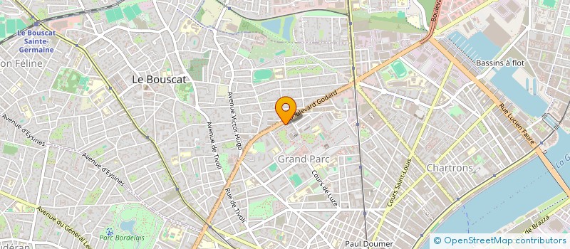 localisation de l'entreprise MONSIEUR ARNAUD MONTANA ALDANA  BORDEAUX