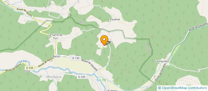 localisation de l'entreprise MONSIEUR ARNAUD MONTEIRO  MONTJOUX