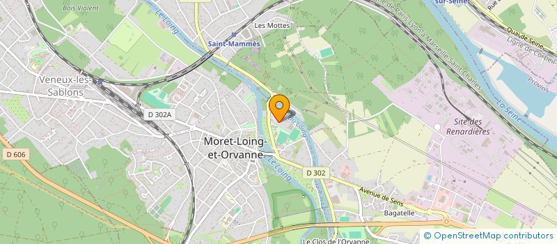 localisation de l'entreprise MONSIEUR ARNAUD MONTENOT à MORET-LOING-ET-ORVANNE