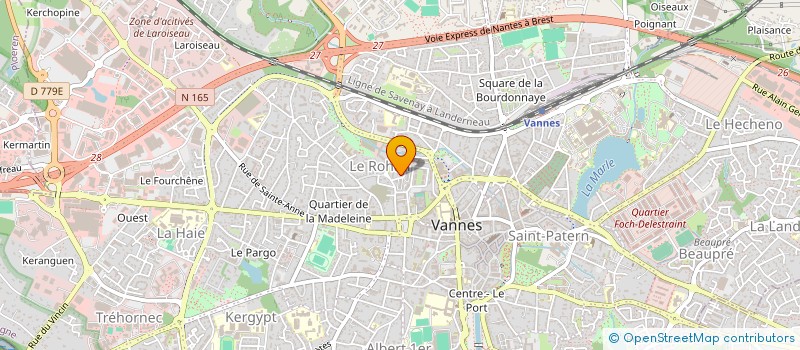 localisation de l'entreprise MONSIEUR ARNAUD MONTIGNY à VANNES