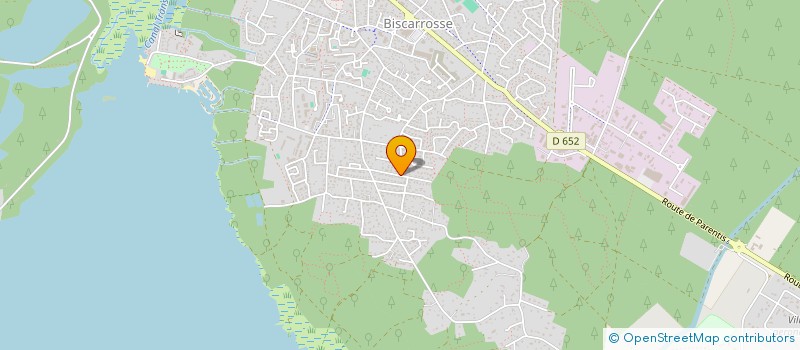 localisation de l'entreprise MONSIEUR ARNAUD MORA  BISCARROSSE