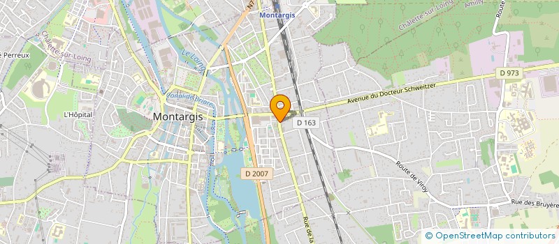 localisation de l'entreprise MONSIEUR ARNAUD MOREAU à MONTARGIS
