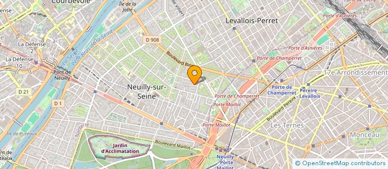 localisation de l'entreprise MONSIEUR ARNAUD MOREL à NEUILLY-SUR-SEINE
