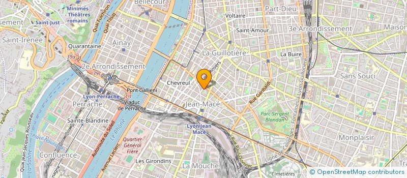 localisation de l'entreprise MONSIEUR ARNAUD MORIE à LYON