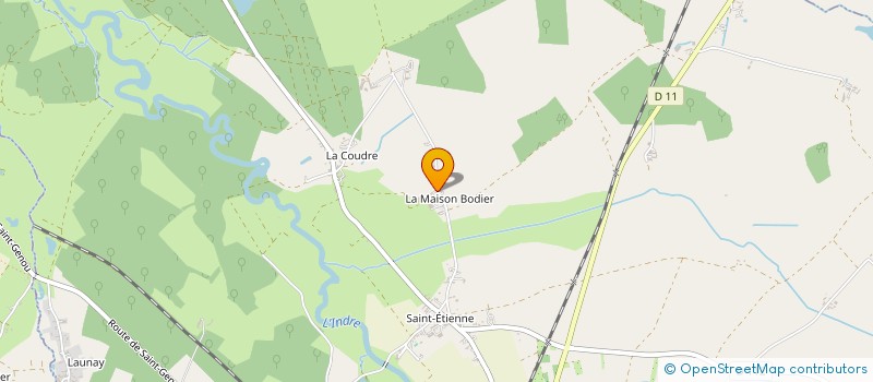 localisation de l'entreprise MONSIEUR ARNAUD MORIN à BUZANCAIS