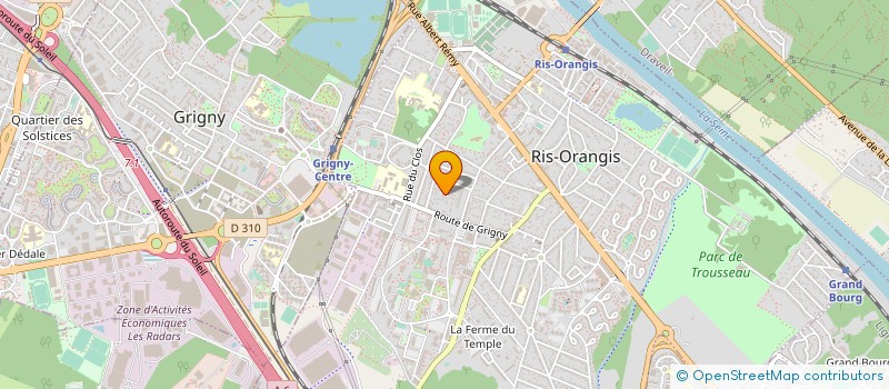 localisation de l'entreprise MONSIEUR ARNAUD MOSCADO à RIS-ORANGIS