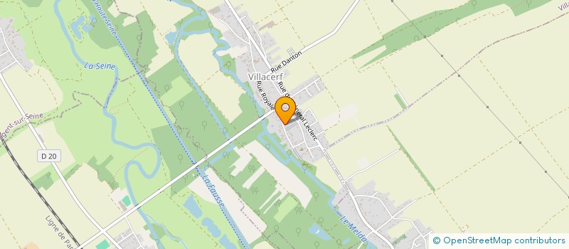 localisation de l'entreprise MONSIEUR ARNAUD MOSTAERT  VILLACERF