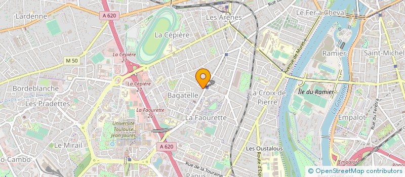 localisation de l'entreprise MONSIEUR ARNAUD MOTTE à TOULOUSE