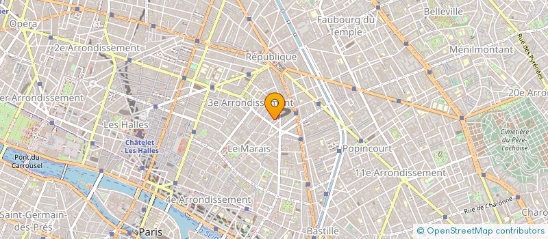 localisation de l'entreprise MONSIEUR ARNAUD MOUNIER  PARIS