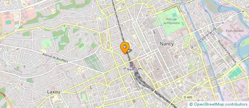 localisation de l'entreprise MONSIEUR ARNAUD MULLER  NANCY