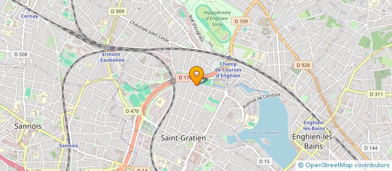 localisation de l'entreprise MONSIEUR ARNAUD MULLER  SAINT-GRATIEN