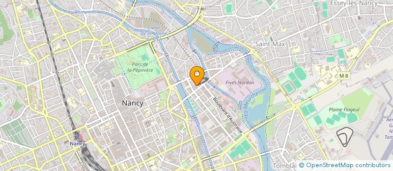 localisation de l'entreprise MONSIEUR ARNAUD MULLER à NANCY