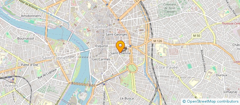 localisation de l'entreprise MONSIEUR ARNAUD MULLER FEUGA à TOULOUSE