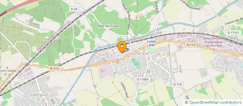 localisation de l'entreprise MONSIEUR ARNAUD MUSEMAQUE  LUNEL-VIEL