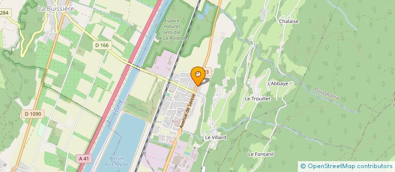 localisation de l'entreprise MONSIEUR ARNAUD NADANE  LE CHEYLAS