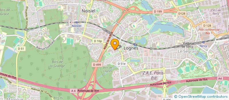 localisation de l'entreprise MONSIEUR ARNAUD NEDONCHEL à LOGNES