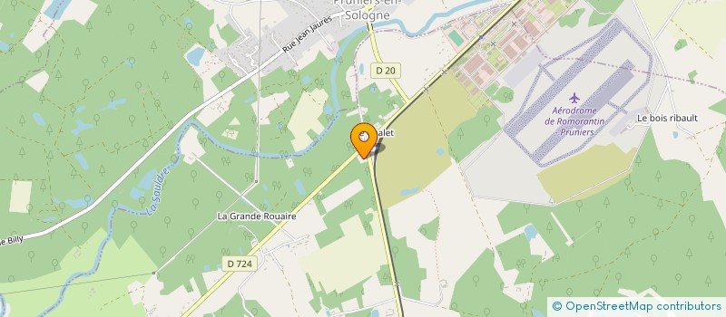 localisation de l'entreprise MONSIEUR ARNAUD NEROME  GIEVRES