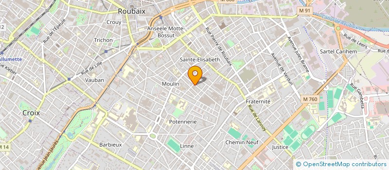 localisation de l'entreprise MONSIEUR ARNAUD NESTOR à ROUBAIX