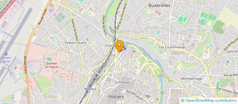localisation de l'entreprise MONSIEUR ARNAUD NEUILLE à POITIERS